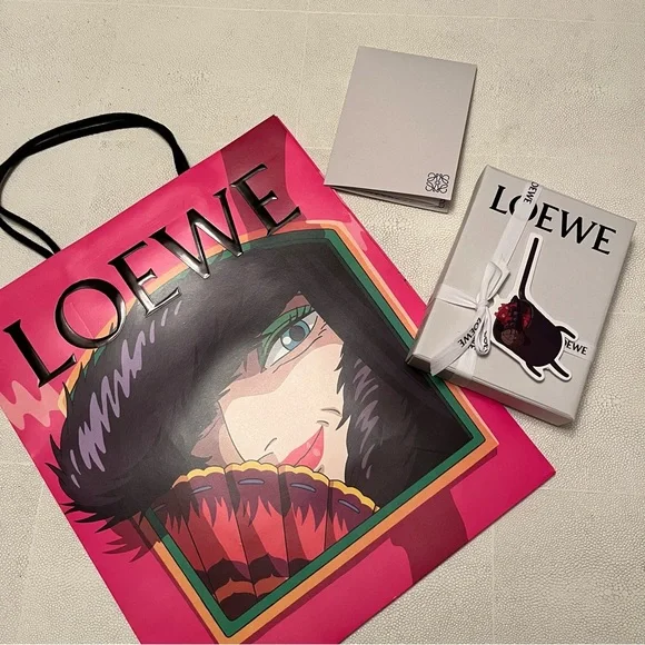 Loewe Howl's moving castle - Calcifer trifold wallet - limited edition - Picture 5 of 8